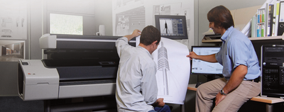 C6035A - HP Bright White Inkjet Paper - 610 mm x 45.7 m