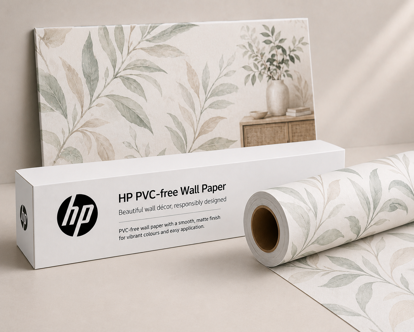 CH098B - HP PVC-free Wall Paper - 1067 mm x 30.5 m