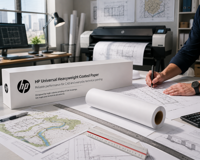Q1413B - HP Universal Heavyweight Coated Paper - 914 mm x 30.5 m