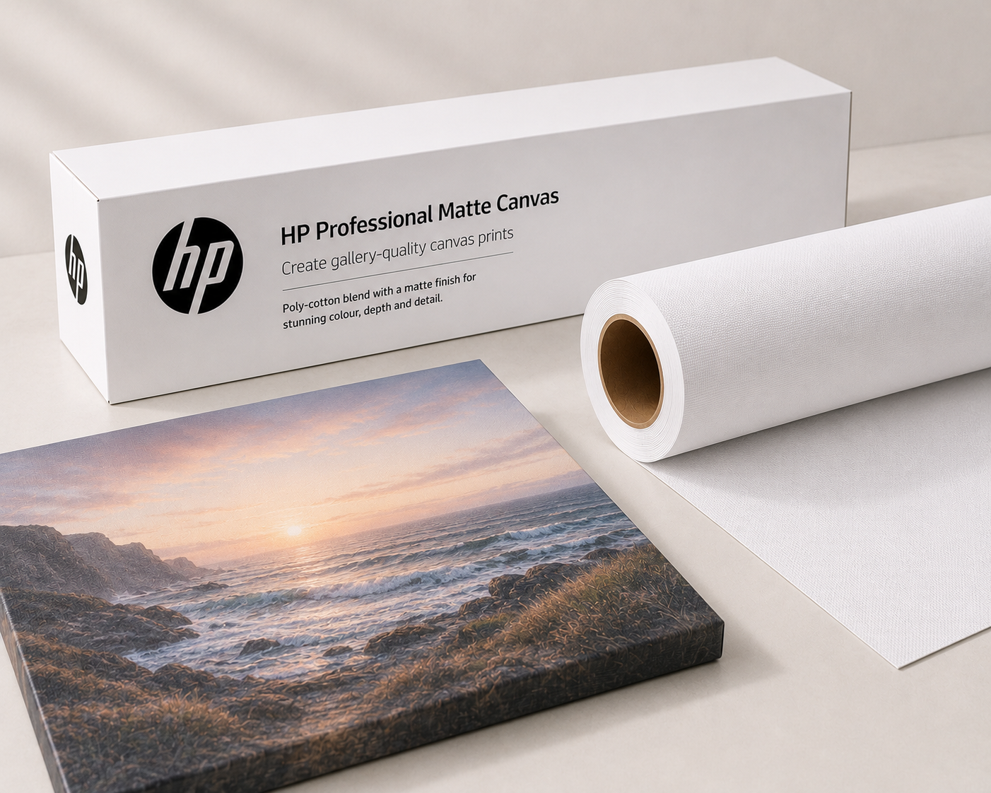E4J60B - HP Professional Matte Canvas - 914 mm x 15.2 m