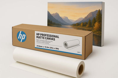 E4J59C - HP Professional Matte Canvas - 610 mm x 15.2 m