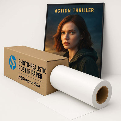 CG421A - HP Photo-realistic Poster Paper - 1524 mm x 61 m