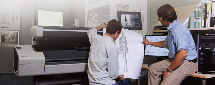 C6810A - HP Bright White Inkjet Paper - 914 mm x 91.4 m